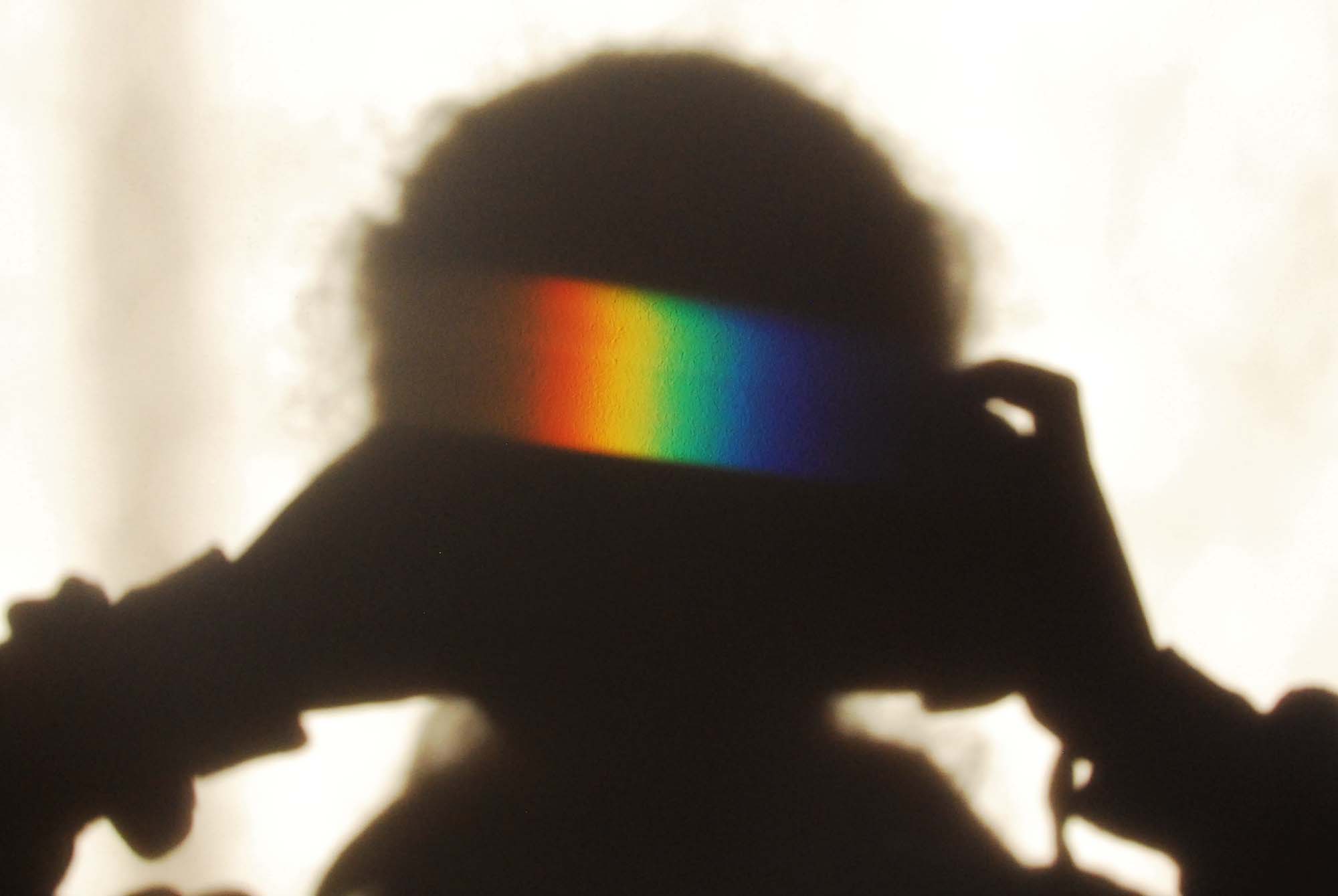 1688 Rainbow Shadow Selfie By Katy Appleton